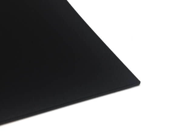 Plastique plaque Plastique plaque PE-HD 8mm Noir 300 x 200 mm (30 x 20 cm) | az-reptec